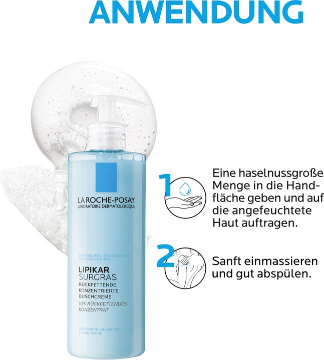 Actual product image La Roche Posay Lipikar Surgras Shower Cream (400 ml)