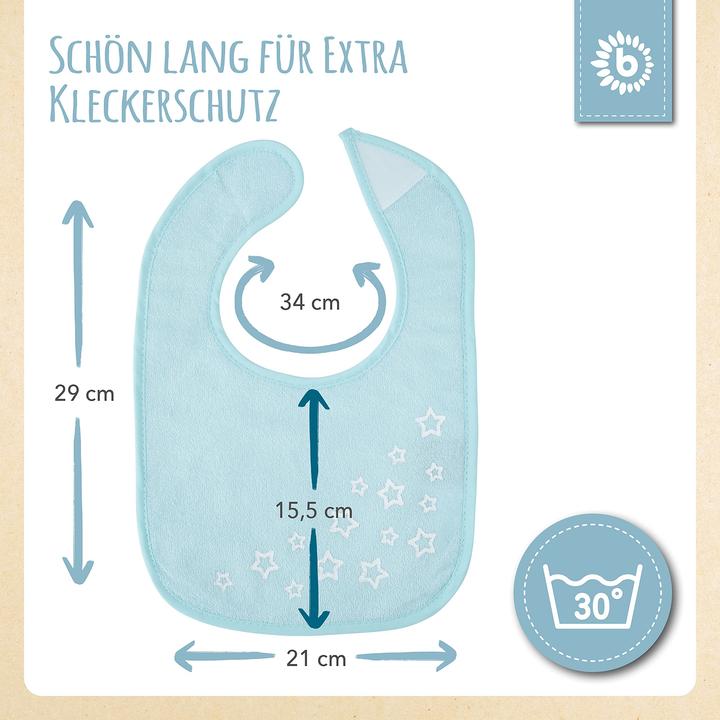 Image du produit Bieco Lot de 5 bavoirs