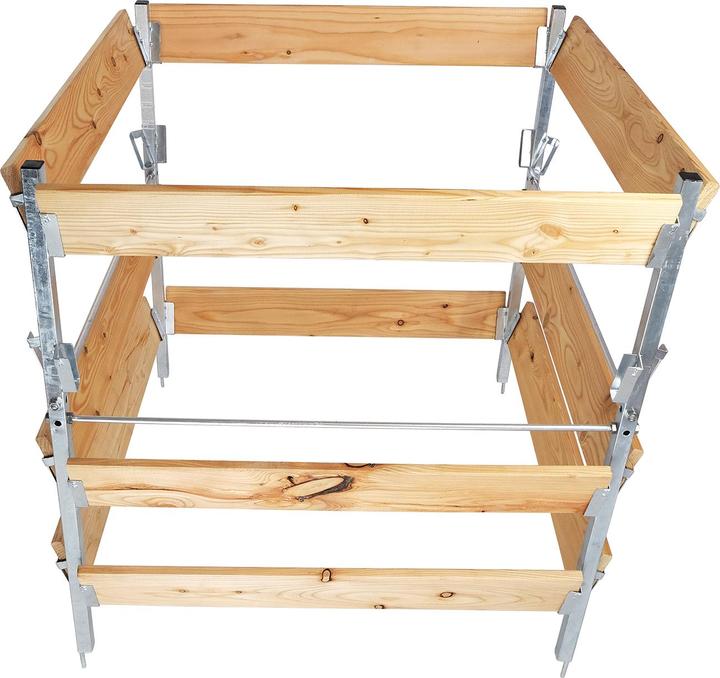 Actual product image Bellissa Bed edging Pro 13 L 103 x W 1 x H 13 cm, 1 mm galvanised steel (103 cm)