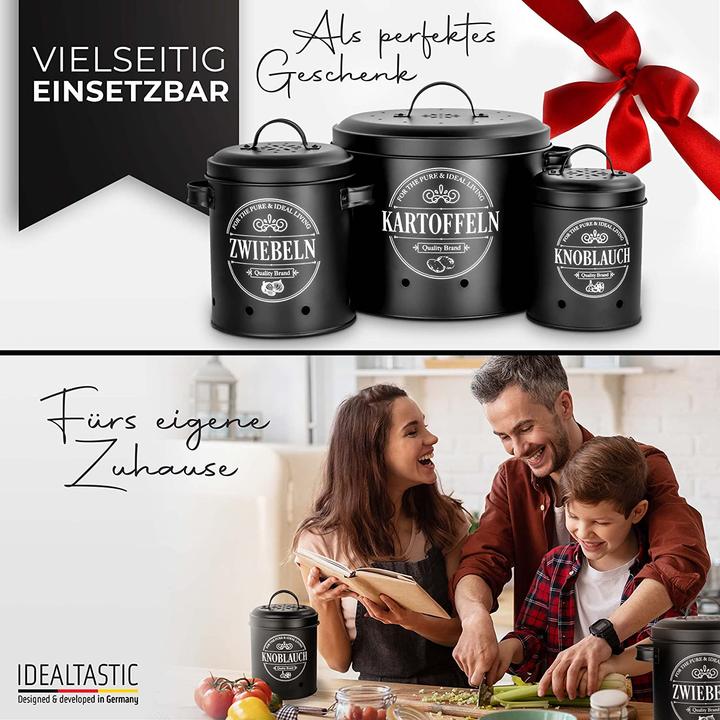 Actual product image Idealtastic Potato Storage Box