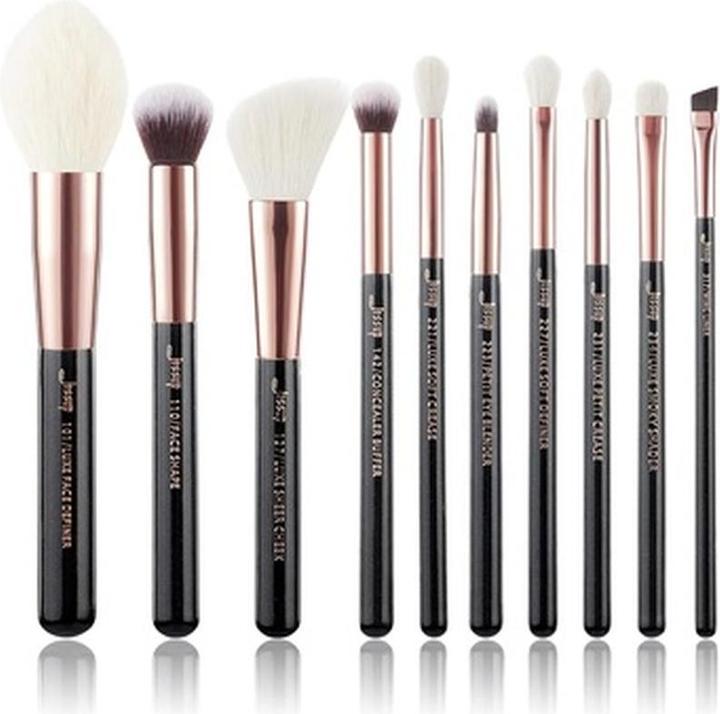 Produktbild Jessup Makeup-Pinselset 10-teiliges professionelles Makeup-Werkzeugset Foundation Powder Definer Shader (Foundation)
