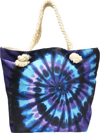 Actual product image Bekos Batik - Shopper with cord handles - In the deep mee