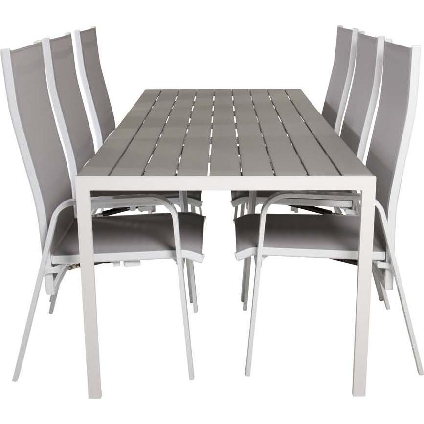 Thumbnail - Ebuy24, Gartentisch + Balkontisch, Gartenset Break 7-teilig (205 cm)