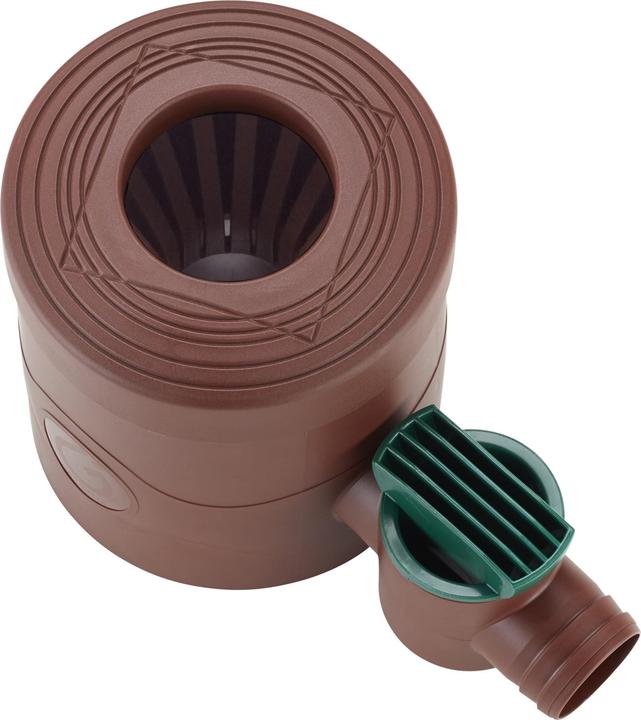 Actual product image Garantia Rainwater collector DN 68-100 with tap brown incl. filter insert