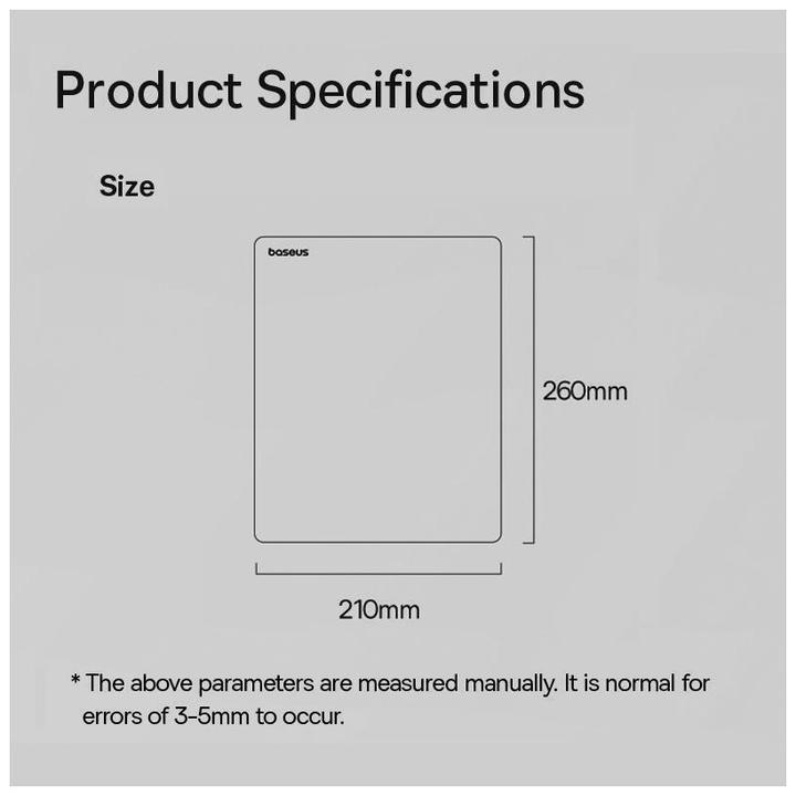 Produktbild Baseus mouse pad (pink)