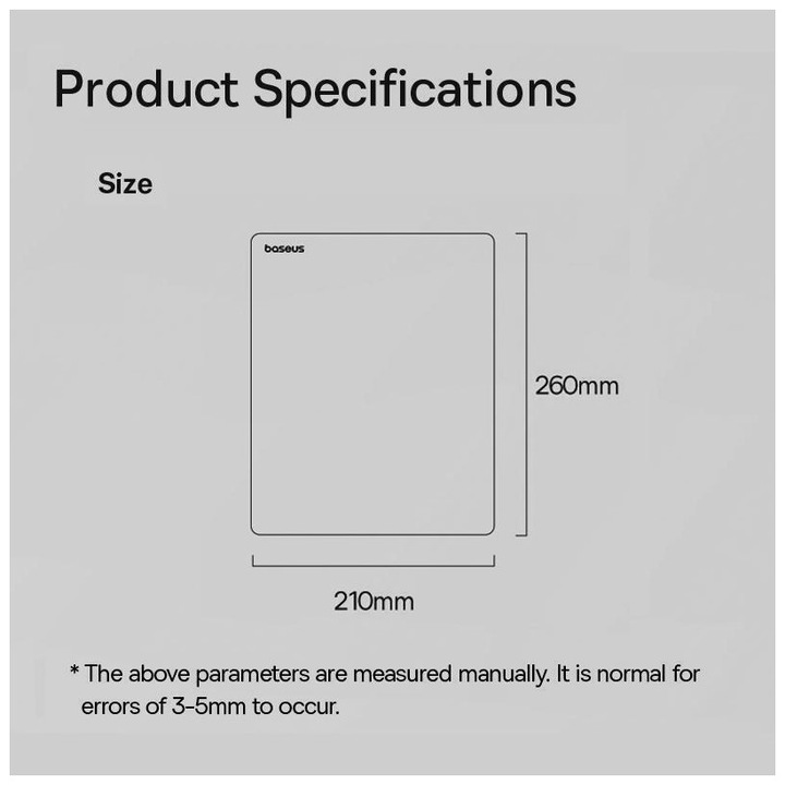 Produktbild Baseus mouse pad (pink)