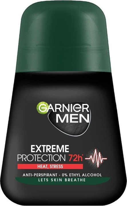 Immagine prodotto Garnier Uomo Mineral Extreme Protection Heat. Stress Deodorante Roll-On 72H (Roll-on, 50 ml)