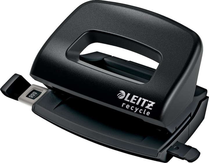 Leitz Locher NeXXt Recycle 10 Seiten, Schwarz