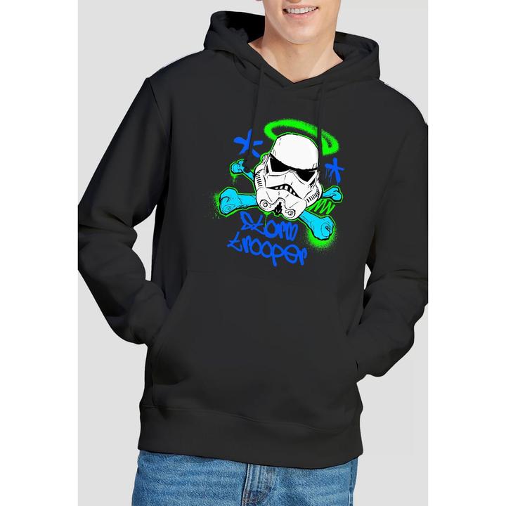 Immagine prodotto Star Wars Felpa con Cappuccio Stormtrooper Stencil Uomo (M)