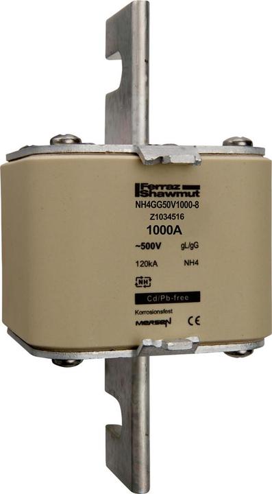 Produktbild LIN 8004.1007 NH-Sicherungseinsatz Gr 4 1000A 500VAC 85W (1000 A)