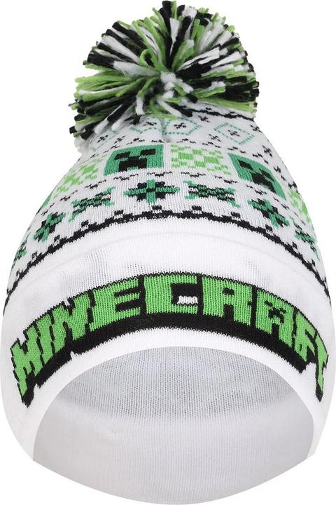 Immagine prodotto Minecraft Berretto Sciare Creeper Pom Pom Adulto Unisex