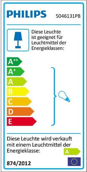 Energie-Label Philips Hue Buratto Erweiterung (250 lm, GU10)
