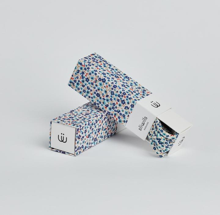 Immagine prodotto Sliwils Schuhbändel FRESH BLUE FLOWER