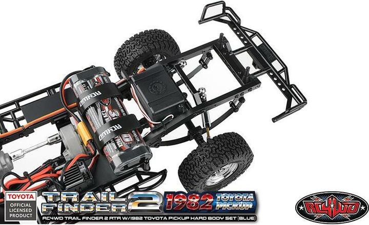 Produktbild Rc4Wd Scale Crawler Trail Finder 2 1982 Toyota, RTR, 1:10, Blau (RTR Ready-to-Run)