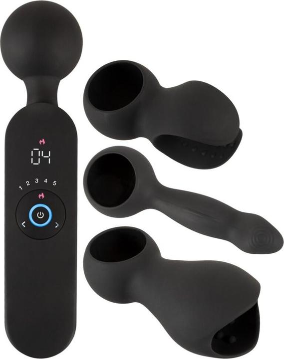 Actual product image Couples Choice wall vibrator with 3 attachments