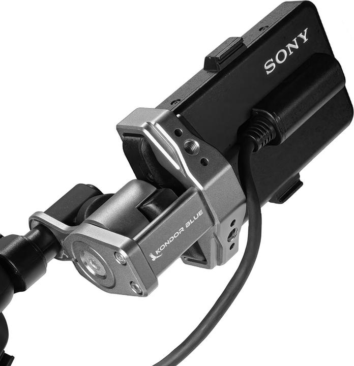 Actual product image Kondor Blue Sony FX6 EVF Bracket Stabiliser (Space Gray) (Mounting bracket)