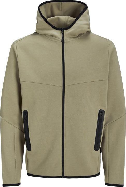 Produktbild Jack & Jones Einfarbig Kapuzenpullover mit Reissverschluss Kapuzenjacke (M)