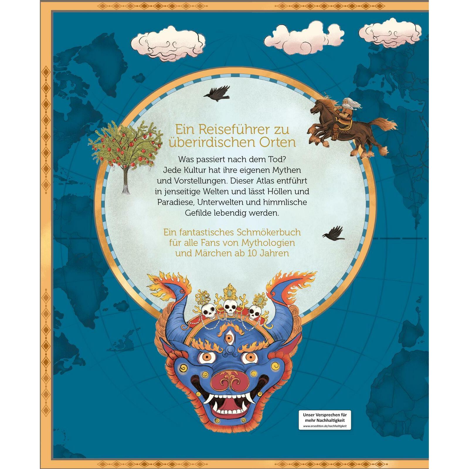 Thumbnail - Hawkins:Atlas - Welten des Jenseits, Kinderbücher von Emily Hawkins