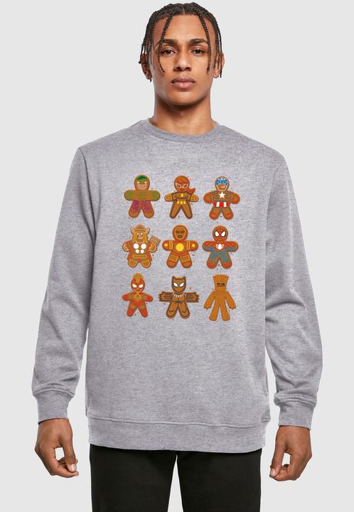 Produktbild Absolute Cult Marvel Universe - Christmas Gingerbread Avengers Crewneck - 116617 (L)