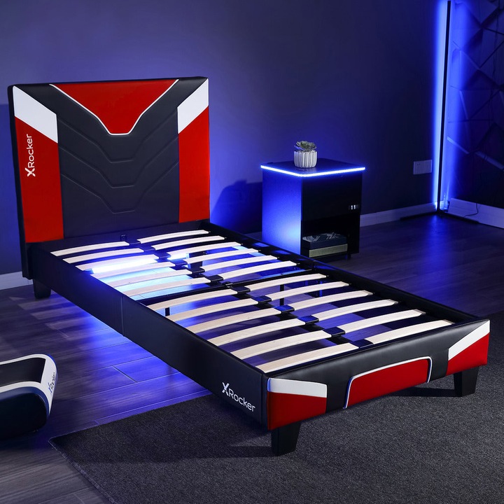 Produktbild X Rocker Xrocker Cerberus Mkii Gaming Bett Rot (90 x 190 cm)