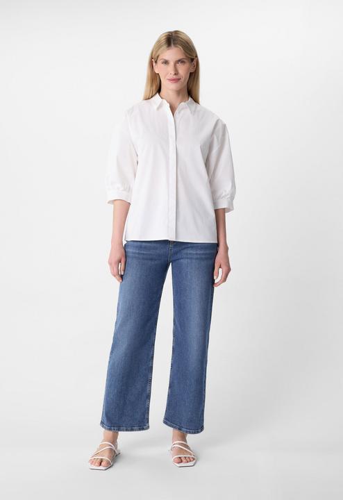 Actual product image Comma Bluse Hemdbluse aus Popeline im Loose Fit (34)