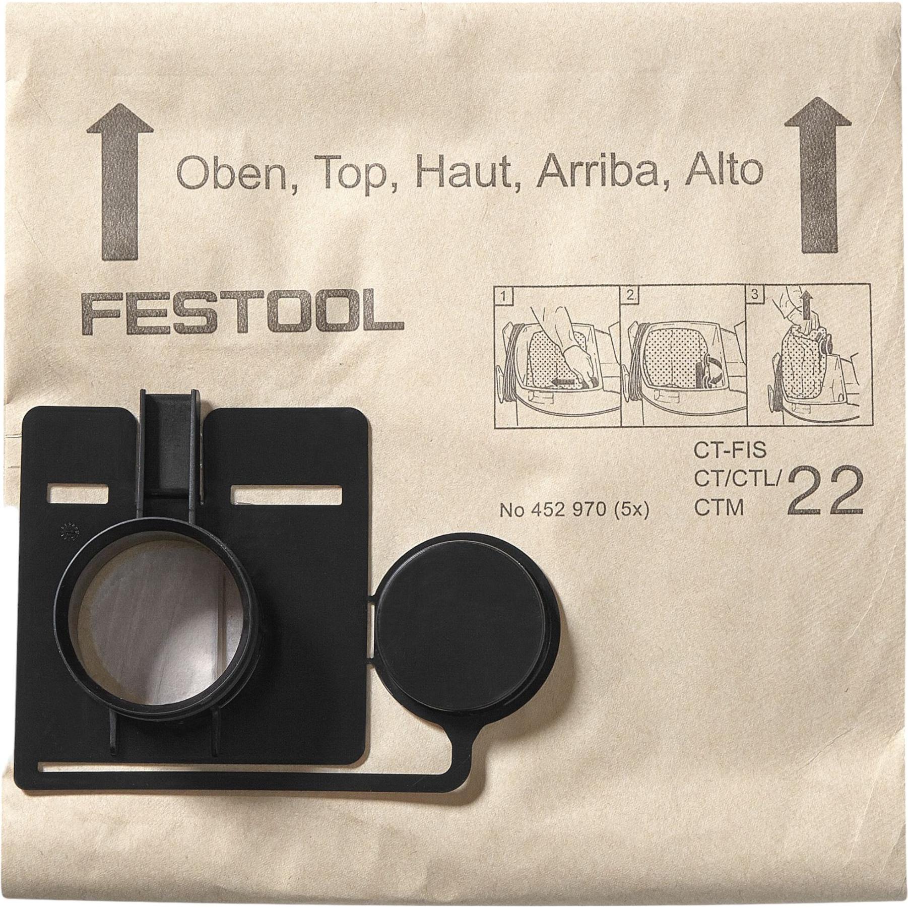 Festool, Industriestaubsauger Zubehör, Filtersack FIS-CT 44/5