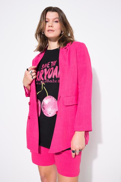 Immagine prodotto Studio Untold Blazer in misto lino dal taglio ampio con doppiopetto (46, 48)