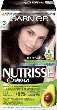 Image du produit Garnier Nutrisse Creme 3 Dark Brown Hair Color (3 Dark Brown)