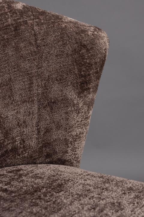 Actual product image Dutchbone Georgia Stool Counter Purple