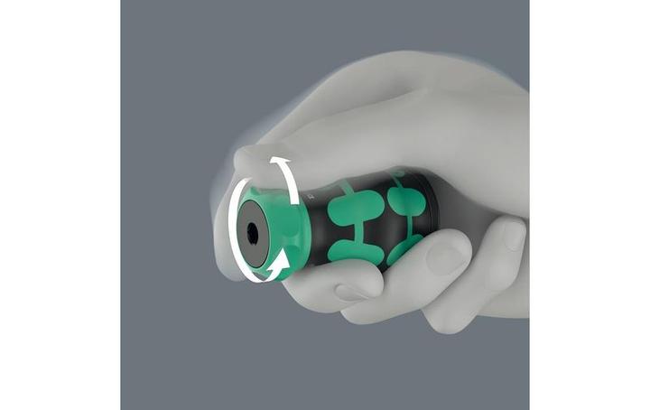 Actual product image Wera KK Stubby Magazin RA 4 (Port, Phillipps cross recess (PH), T-section)