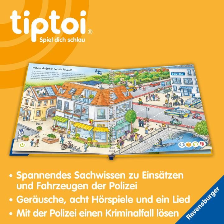 Actual product image Ravensburger tiptoi® Wieso? Weshalb? Warum? - Bei der Polizei (German)