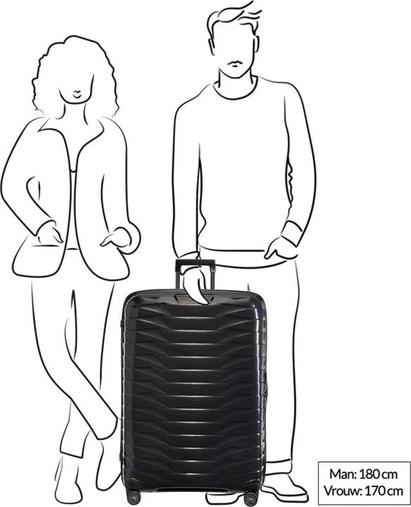 Produktbild Samsonite Proxis Trolley mit 4 Rollen 81cm (125 l)