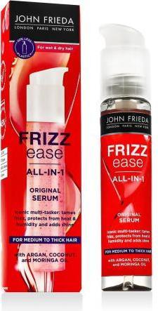 Image du produit John Frieda Frizz Ease Original Serum 50ml for Medium to Thick Hair Tout-en-1 (50 ml)