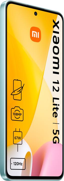 Produktbild Xiaomi 12 Lite 5G (128 GB, Lite Green, 6.55", Dual SIM, 5G)