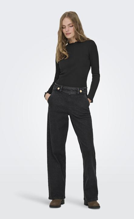Immagine prodotto JdY JDYGEGGO Hohe Taille Weiter Beinschnitt Jeans Jeans mit weitem Bein (32)