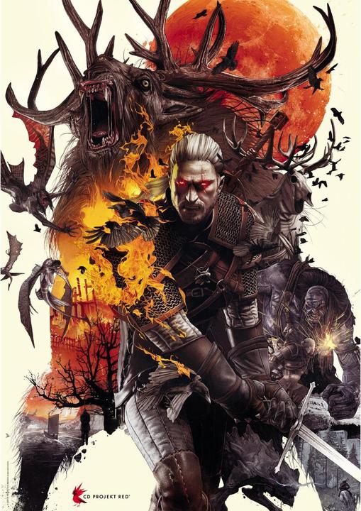 Produktbild GED The Witcher : Monsters - Puzzle 1000 Pezzi (1000 Teile)