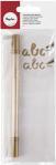 Actual product image Rayher Calligraphy pen 2 + 3.5 mm metallic gold (Gold, 1 x)