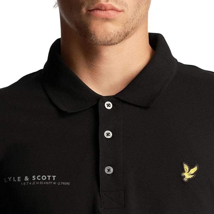 Produktbild Lyle and Scott CoOrdinate Poloshirt Logo Langärmlig (S)