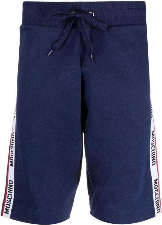 Actual product image Moschino Mens Branded Tape Shorts (XXL)