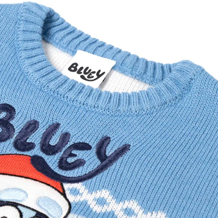 Produktbild Bluey Pullover Jungen weihnachtliches Design (104)