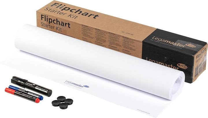 Image du produit Legamaster Flipchart-Marker Zubehörset, 20 Blatt Blanco, 3 Stück (14x)