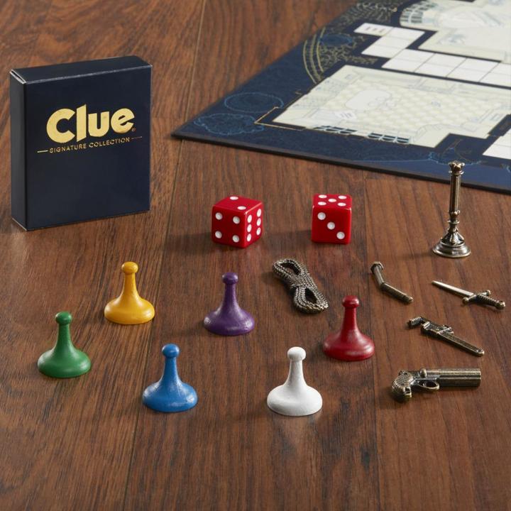 Actual product image Hasbro Gaming Clue Signature Collection Board game Family (Finnish)
