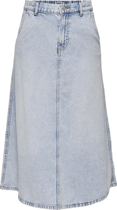 Only Hohe Taille Langer Rock Jeansrock (XL)