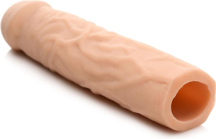 Actual product image Jock Extra Long Penis Sleeve 3" - Beige
