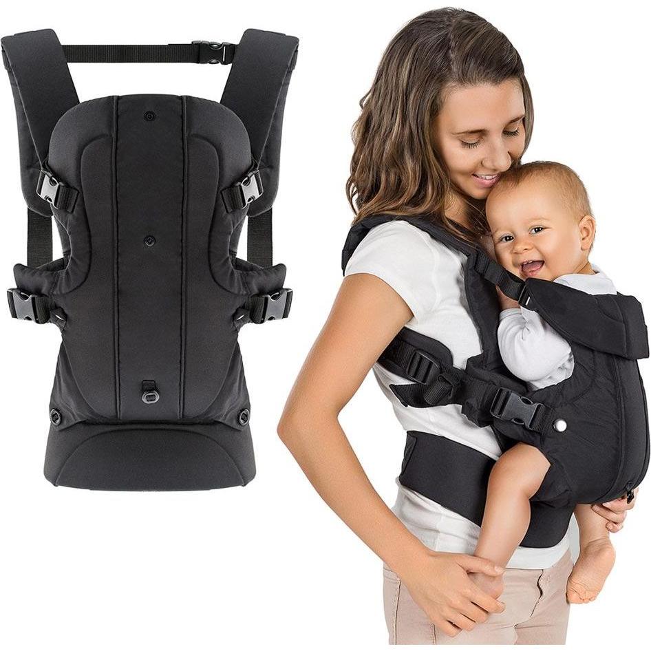 Thumbnail - Fillikid, Babytrage, Babytragen & Tragetücher Babytrage Walk 4in1 - Schwarz