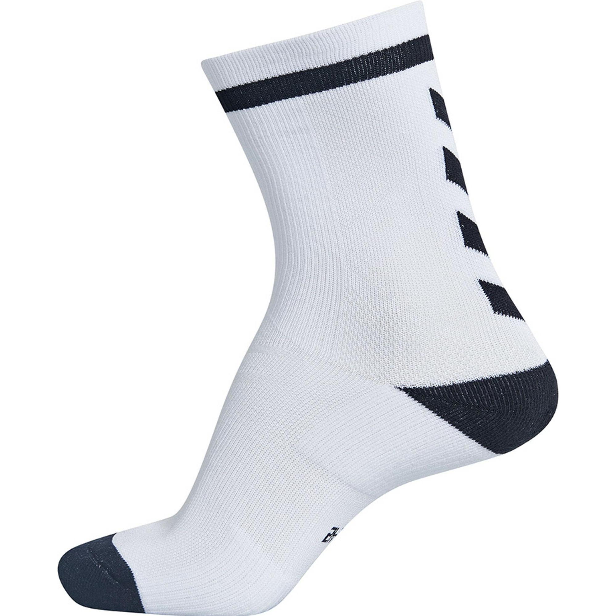 hummel, Herren, Sportsocken, Elite Indoor Sock Low (39 - 42), Weiss