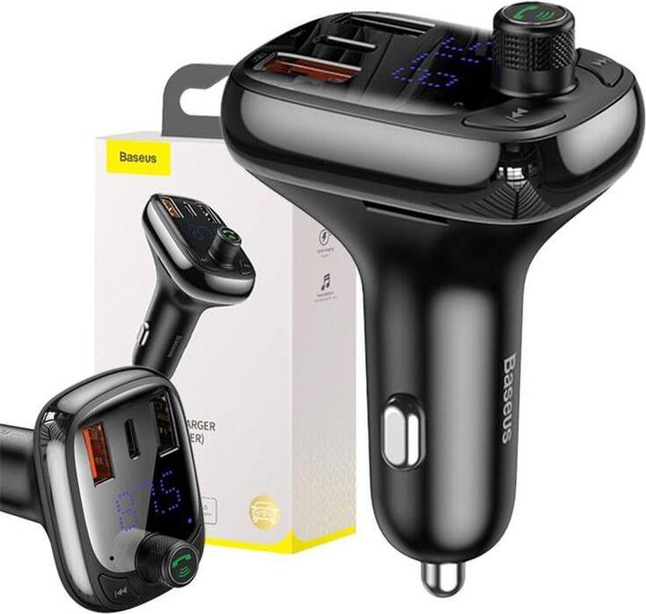 Actual product image Baseus Car Bluetooth MP3 Player T Shaped S-13