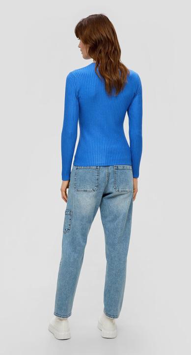 Image du produit S.Oliver Strickpullover Rippstrickpullover aus Viskosemix (46)
