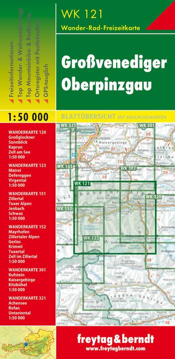 Produktbild Grossvenediger - Oberpinzgau 50000