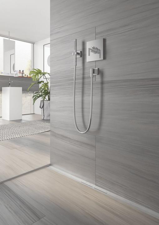 Produktbild TECE TECEdrainprofile Duschprofil, 1200 mm, Edelstahl gebürstet (1200 mm)